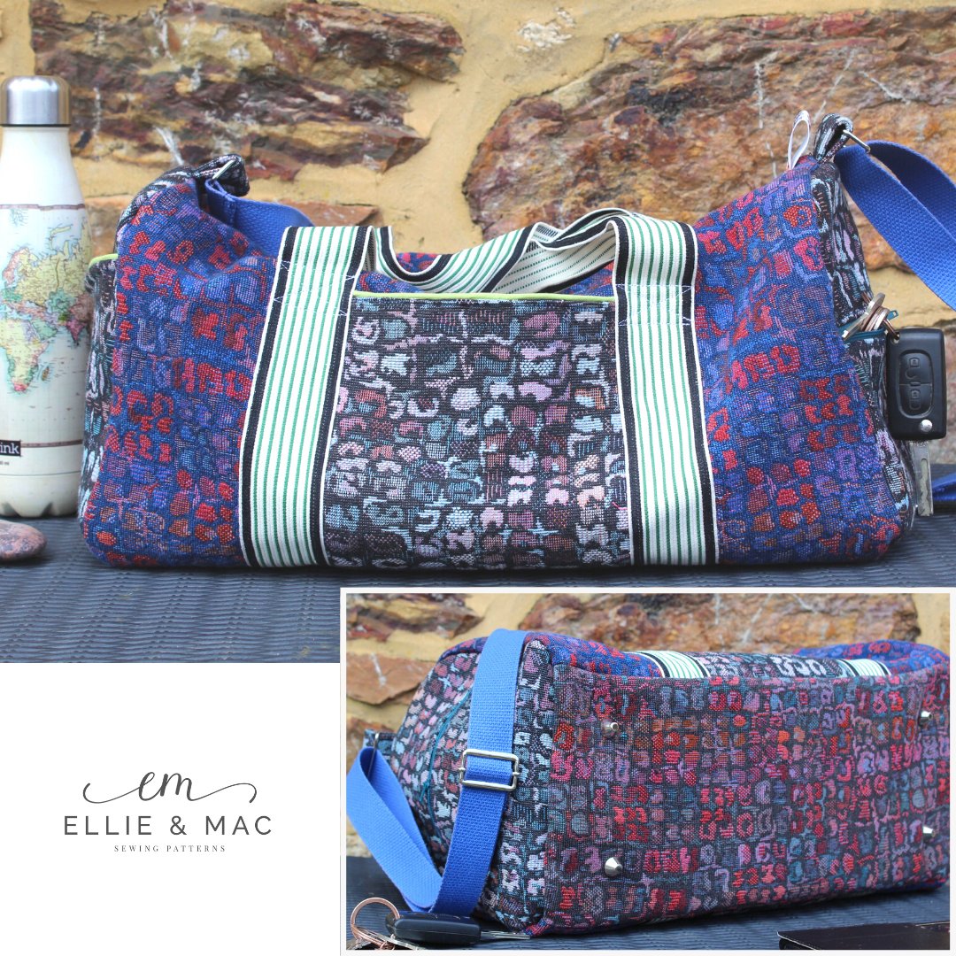 Ellieandmac's tweet image. 📃Overnight bag, gym bag, craft storage, sports equipment carryall...
What do all of the above have in common? ➡ Uses for our Day-to-Day Duffle Bag Pattern! ($2 'til tomorrow)! 
ellieandmac.com/products/day-t…

#ellieandmac #ellieandmacpatterns #bagpattern #sewingbags #makingbags #isew