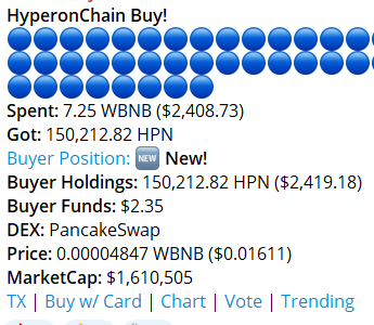 BitcoinBusinez's tweet photo. This guy definitely knows more than us about $HPN

Don't forget If you are looking to buy #HPN token, do it before tuesday february 7

Last 2 days to migrate our token to HPN coin.

#Hyperons #HyperonChain #BNB #FTM #SOL #BTC https://t.co/5FqPAe4kOA