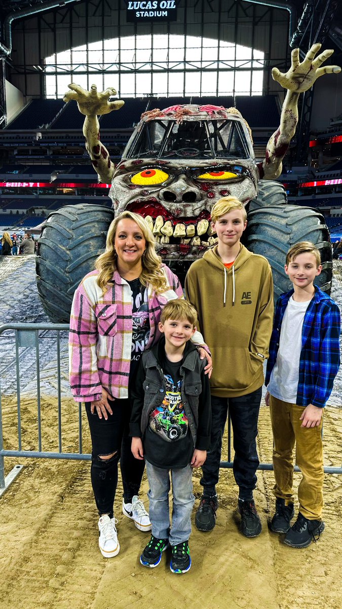 With our favorite truck, Zombie! #monsterjam