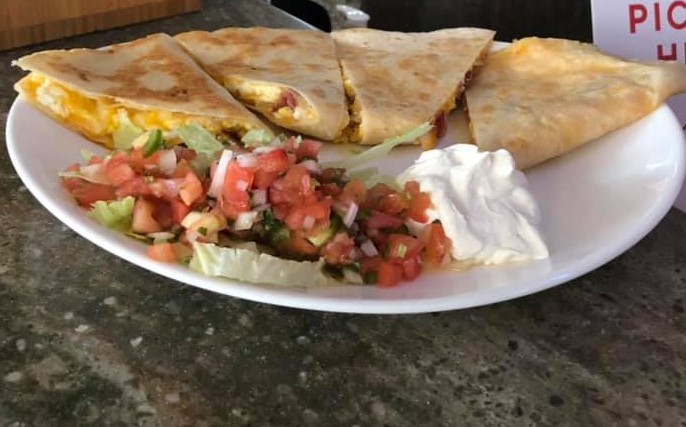 Our Quesadillas - making us hungry already! #getsome #comeondown