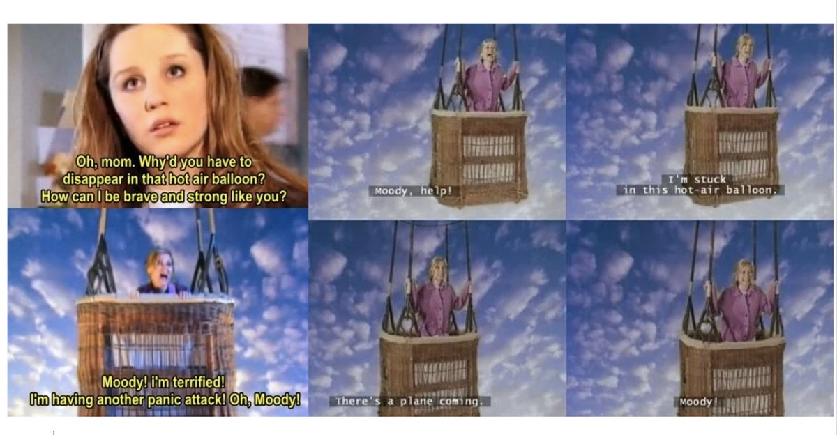 Guys. Someone should probably break the news to Moody about her mom. #ifyouknowyouknow #90skid #ChineseSpyBalloon