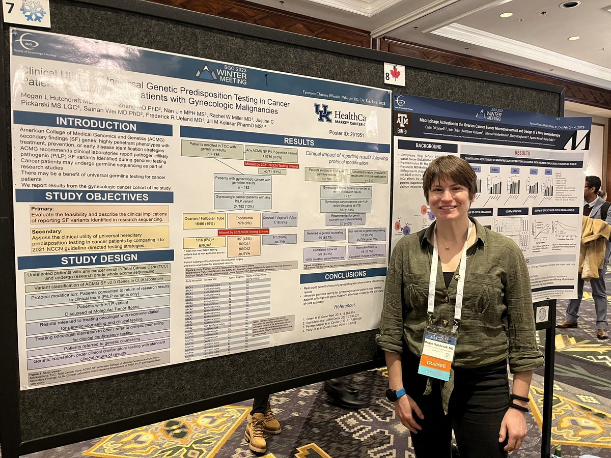 Thanks @SGO_org for the opportunity to present @UKMarkey research using @M2GEN to bring #germlinetesting from the lab to patients. Do we need a universal testing approach for #endometrialcancer? #genetictestingsaveslives #SGOMtg #SGOWinterMtg