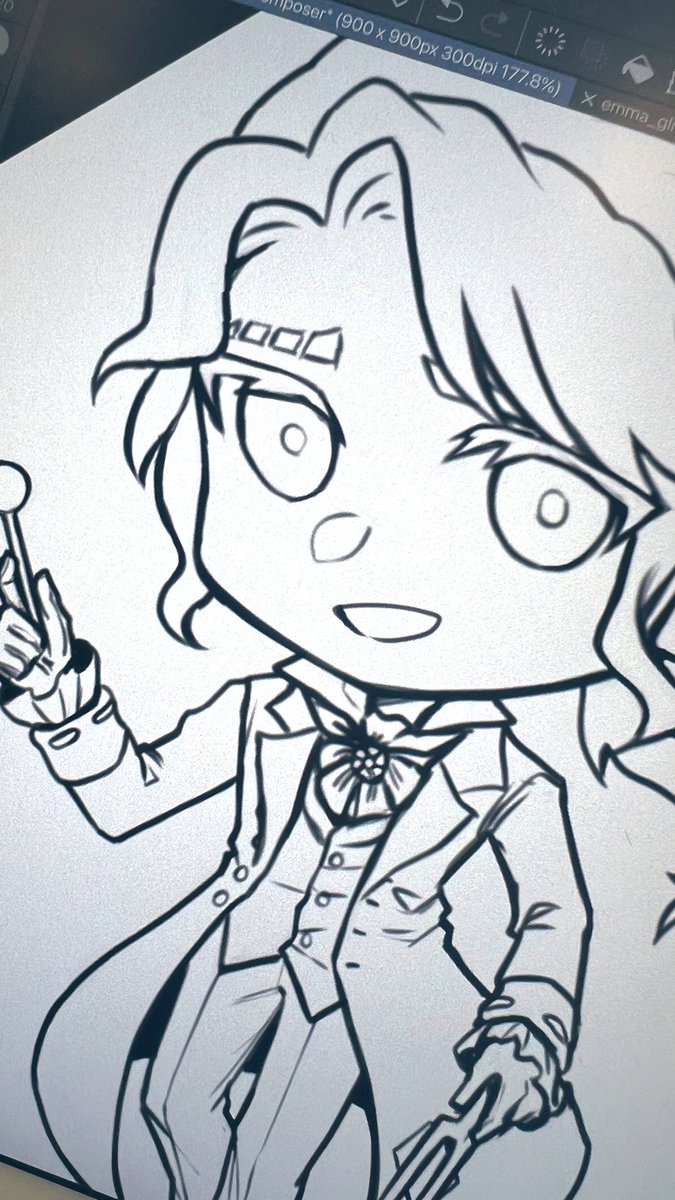Frowning or smiling Frederick 🤔🧐 making a keychain of him yeee 