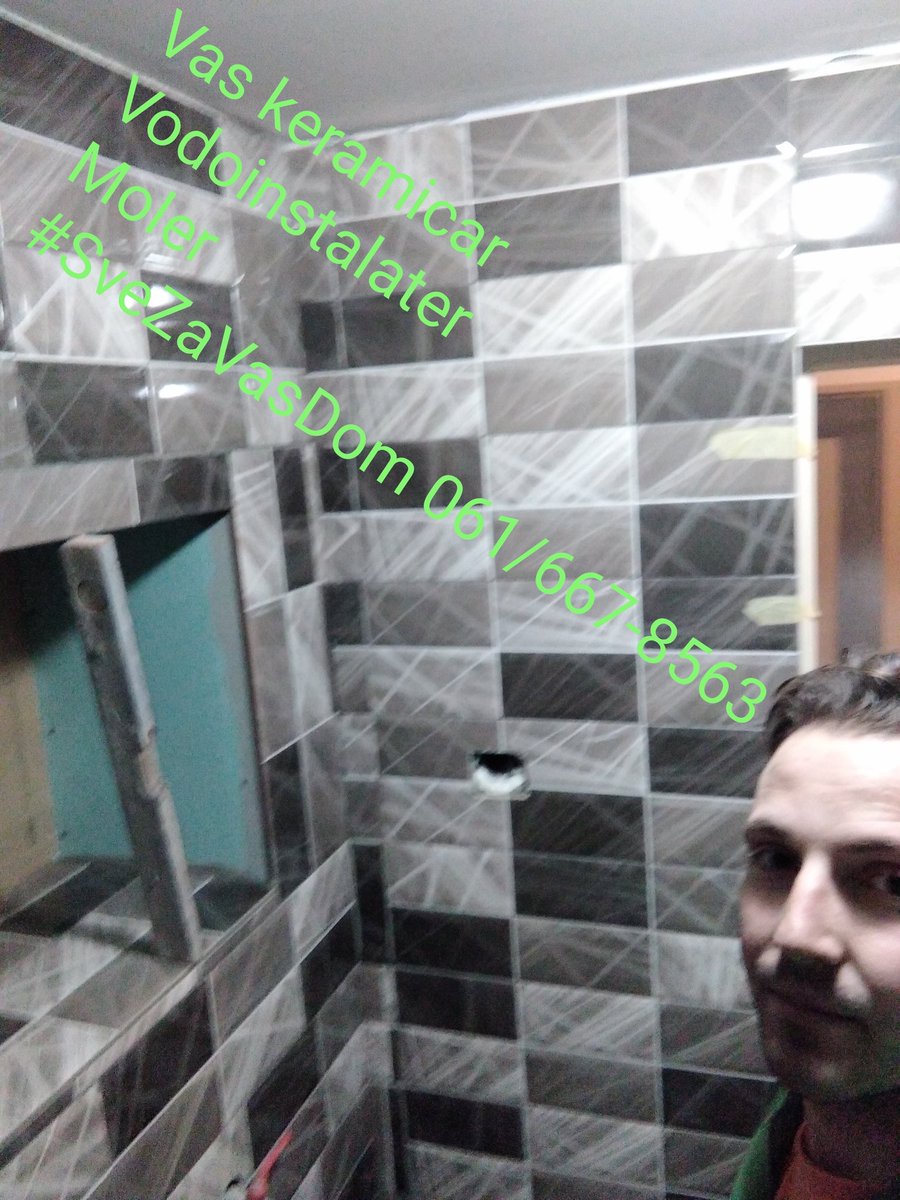 Lav23087777's tweet photo. #Za vas Dom Sve radim
#Keramika
#Vodoinstalater
#Moler
#Zidar
#Sve za vas Dom
,🤠🤠🤠🤠🤠🥰😁 https://t.co/S8LW4RTUaG