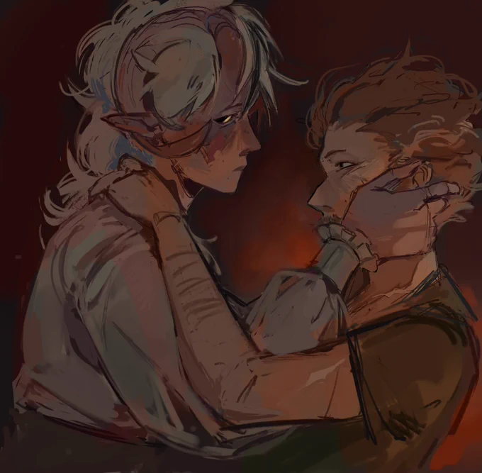 We should just kiss, like real people do#dnd #oc 