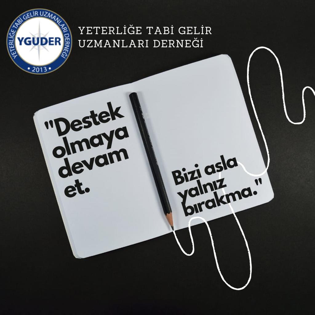 Ülkemizin bize yüklediği büyük sorumluluğu geleceğimiz olan vergi'nin her aşamasında bulunduğumuz gibi haklarımızı da almak istiyoruz. Bizim derdimiz ne para ne pul derdimiz sadece liyakat.
#YTGelirUzmanlarınaAdalet
<a href="/RTErdogan/">Recep Tayyip Erdoğan</a> <a href="/NureddinNebati/">Dr.Nureddin NEBATİ🇹🇷</a> <a href="/fuatoktay/">Fuat Oktay</a> <a href="/TBMMresmi/">TBMM</a>
