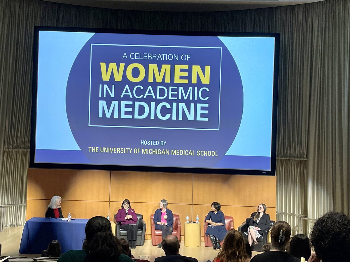 CourtneyBurnsMD's tweet photo. So honored to have been a speaker last night at the @UMichMedAdmiss @umichmedicine Women in Academic Medicine Celebration. I loved getting to share this experience with my classmate &amp; best friend @JxLewy ☺️ https://t.co/fGurCF7i38