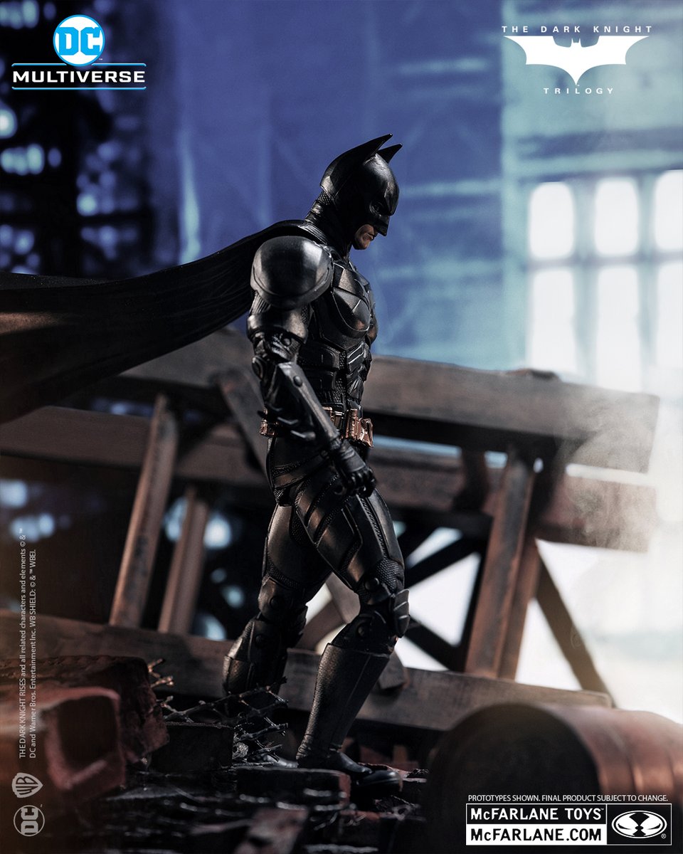 #TheDarkKnightTrilogy Build-A Figure wave from @mcfarlanetoys is coming soon.