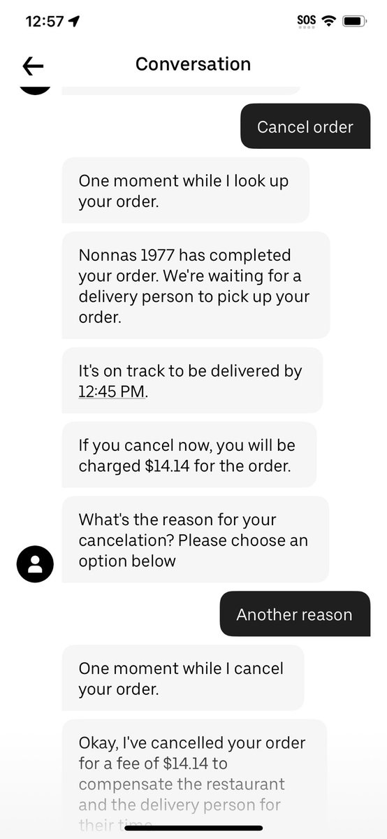 DeeJay_Buck's tweet photo. Fucking @UberEats is a straight rip off https://t.co/LOTJiOTWwq