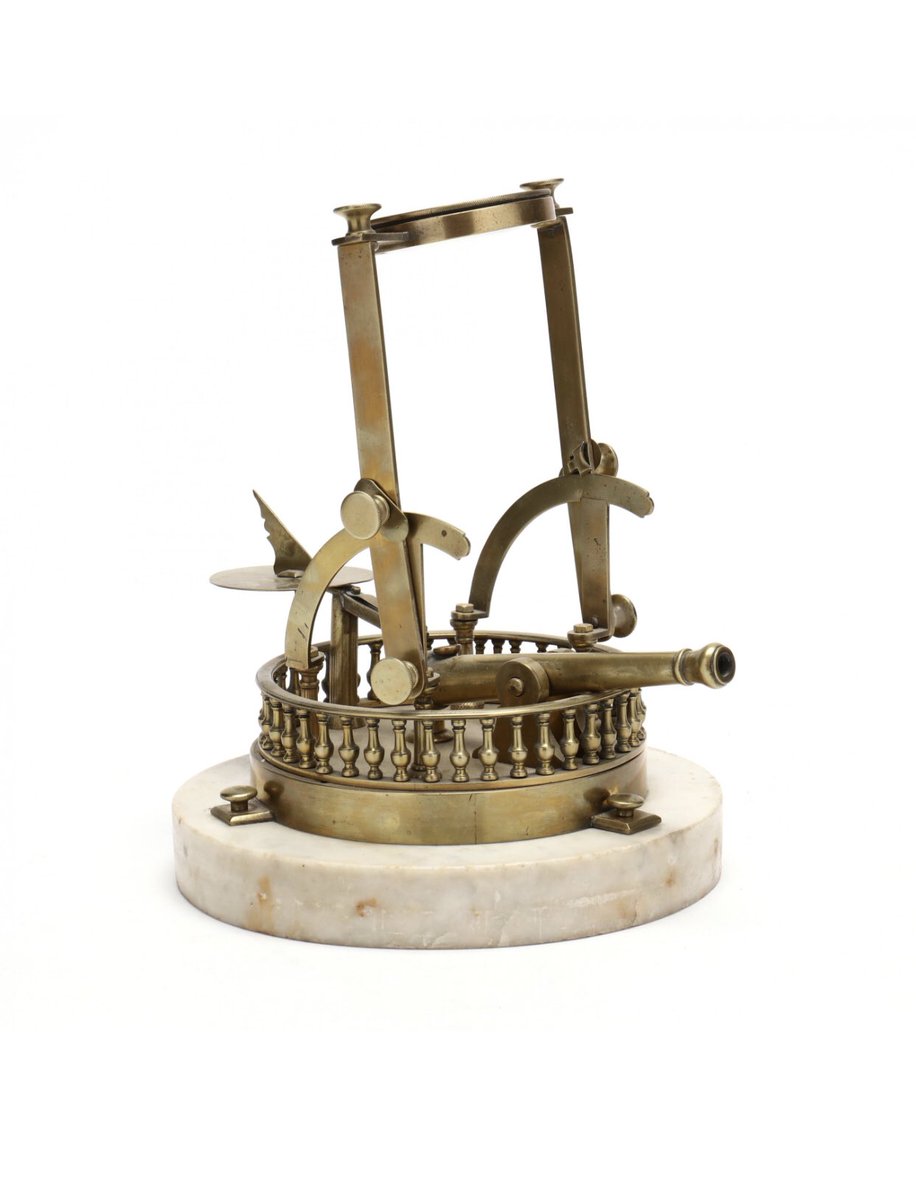 ljasmitt's tweet photo. A noon cannon - one of the first alarm clocks, you fill the cannon with gun powder and calibrate the magnifying glass to ignite the cannon at a specified time https://t.co/cQ1cuLrnly