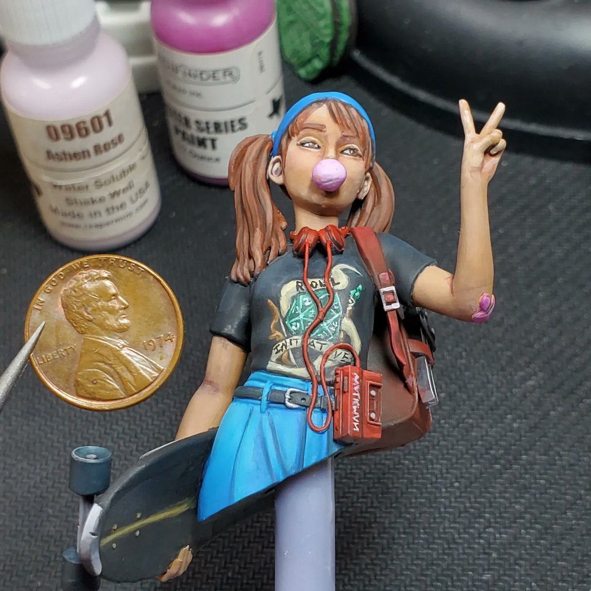 WickedElf_Minis's tweet photo. Lots of freehand work last night https://t.co/q5u0ZMuLe0