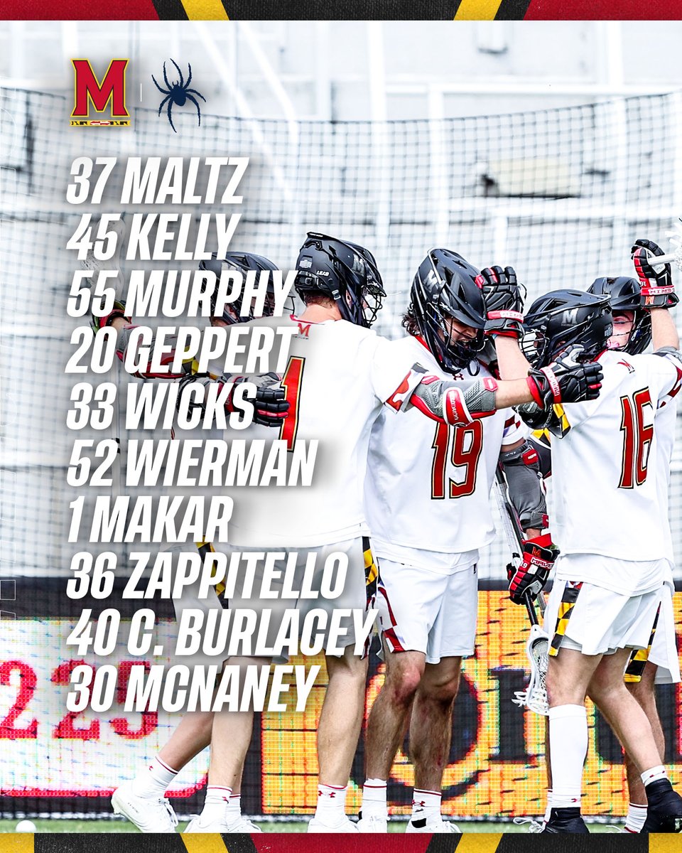 TerpsMLax's tweet photo. The 2023 season is officially underway! 

Here's how we're lining up to start 

#BeTheBest https://t.co/S13n3VuyZd