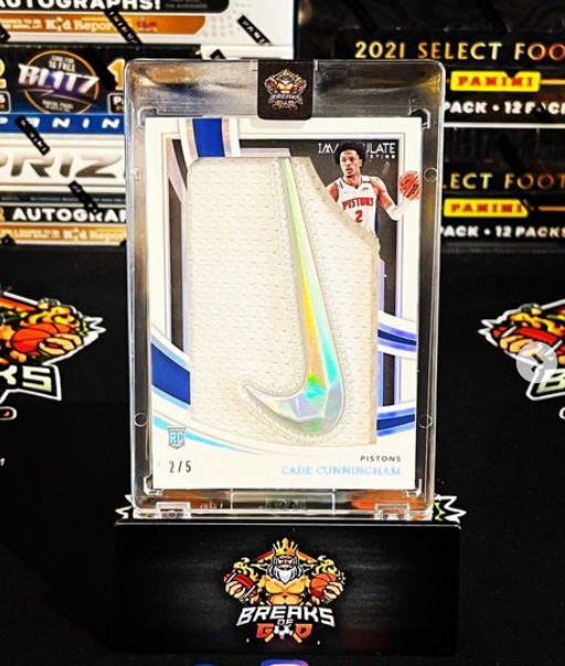 gemint_cards's tweet photo. Nike Swoosh Brand Logo Patches /5 out of Immaculate NBA pulled by @mojobreak_com &amp; @BreaksofGod 🔥🏀 https://t.co/xVENYru5Wc