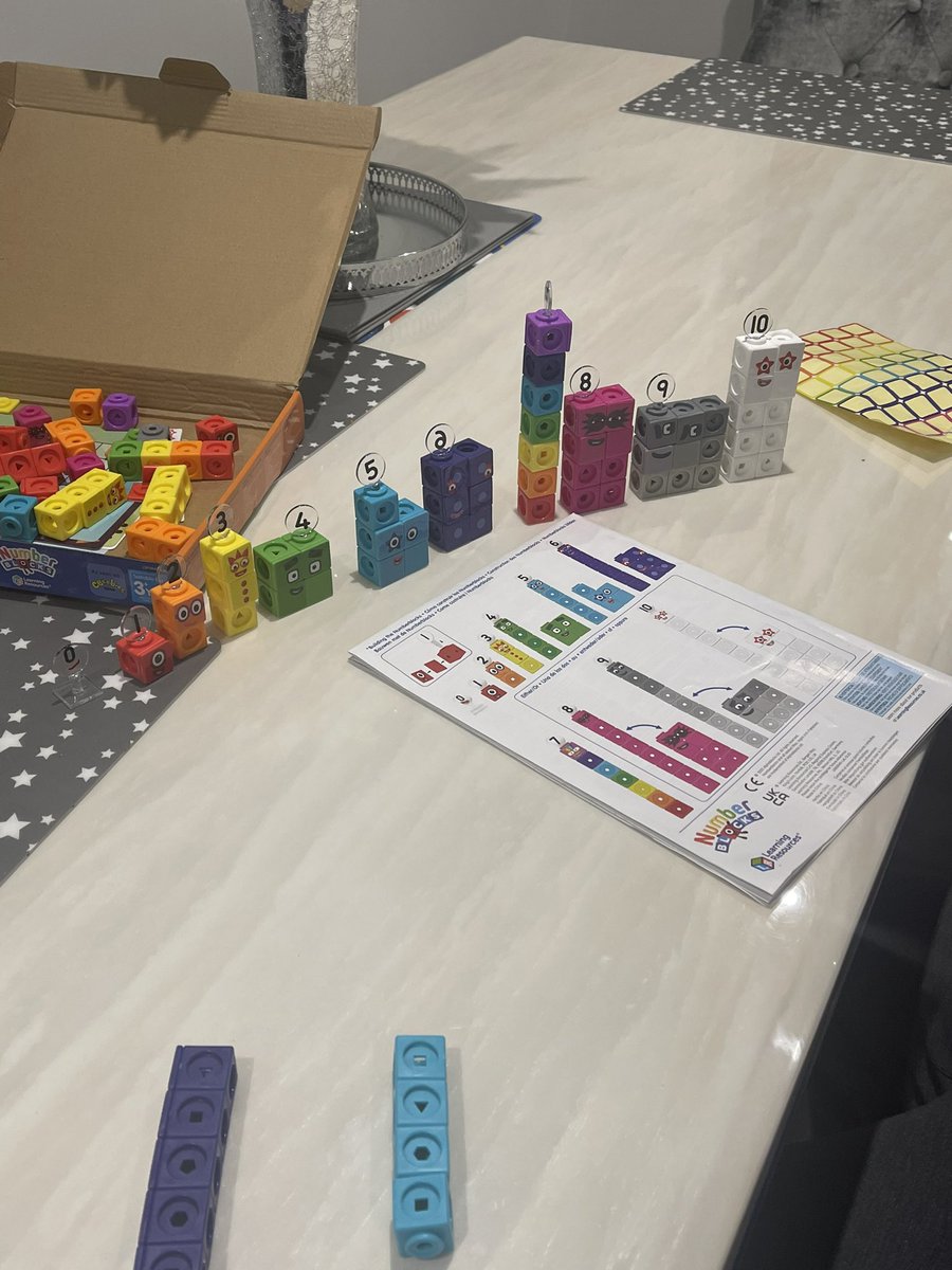 emmawalker1919's tweet image. Lily’s really enjoying her numberblock mathlink cubes. 1️⃣2️⃣3️⃣4️⃣5️⃣ @InisReception @INISMrsMarshall #numberblocks #numbersarefun #mathsforkids