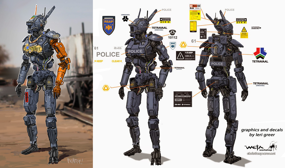 rocketengine's tweet photo. Christian Pearce
Chappie Concept Art
https://t.co/oKEzVWxAxy https://t.co/DEQCV61lr1