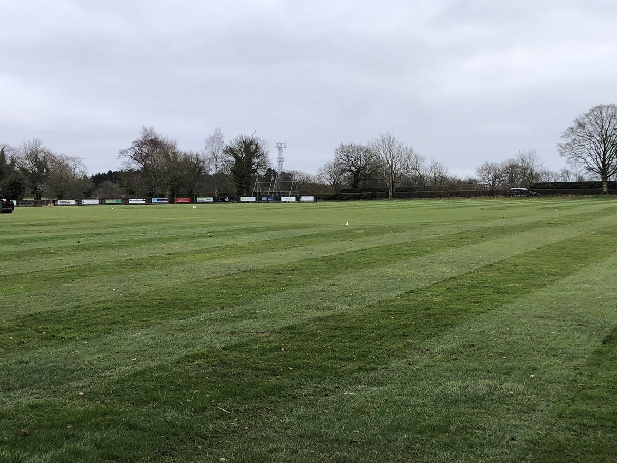 Work begins on Barnfields with just 10 weeks to the start of the season.  First roll on the square and the outfield ‘earthquaked’ to allow the air water feed the roots.
#CarpeDiem #CentenaryYear