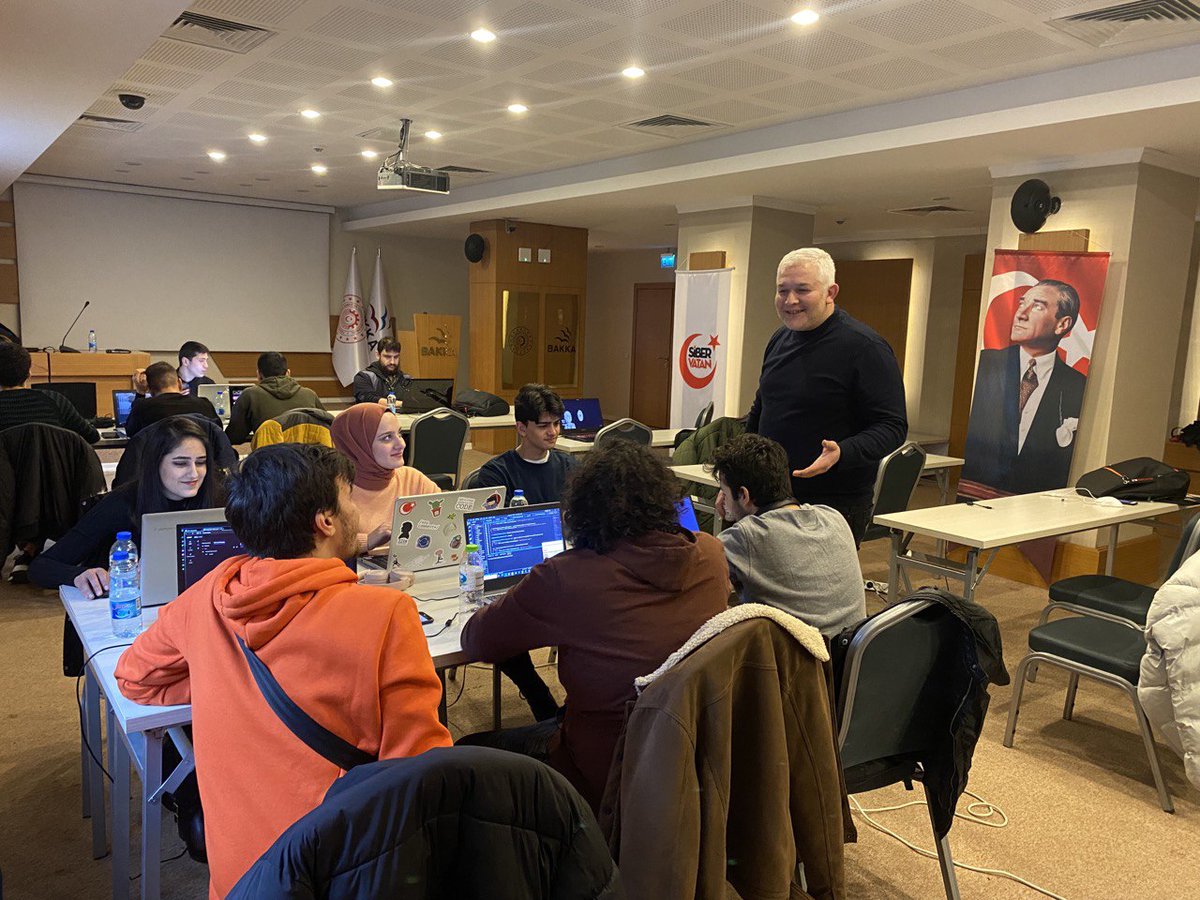 siber_vatan's tweet image. Red Team, CTI Team ve Yazılım Geliştirme çalısmaları ile Yavuzlar TeamsCamp tüm hızıyla devam ediyor. 

#Gençİstihdamı

@TCSanayi @SavunmaSanayii @dijital @KalkinmaAjansGM @TCBAKKA @baka_wmda @ZaferKATR33 @siberkume @siberyavuzlar