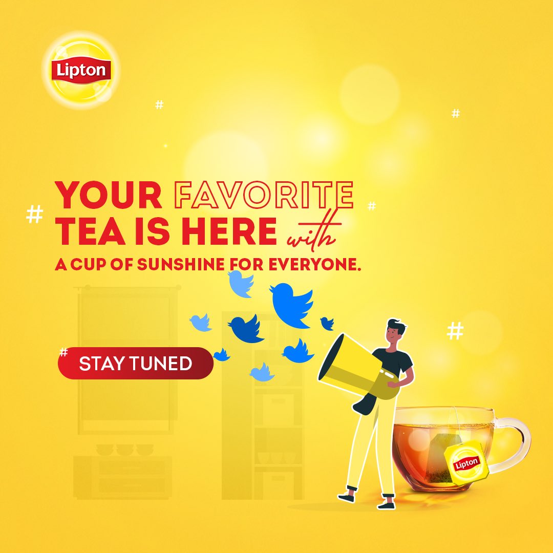 LiptonNG's tweet photo. Hey Tea lovers💛 Are you ready for some tea-rrific vibes? Lipton tea is here and ready to brew up something exciting. So stay tuned.
#YouMeTeaNow
#LiptonTeaTime
#LiptonNG https://t.co/6jTZJqsozr