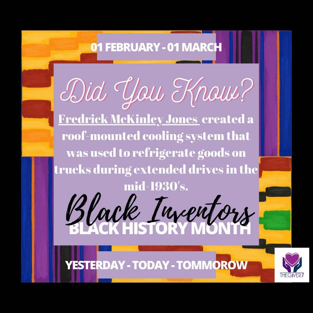 KimMerritt_7's tweet photo. Did you know?
Happy Black History Month!! β€οΈπ€π #blackhistory365 #BlackHistoryMatters #repeatreminders #thegiver7 https://t.co/FatCbWwlH5