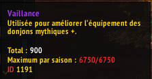 AremorWoW's tweet photo. @BlizzardCSEU_FR Alors dans ce cas jouons ensemble, trouvons les différences :

La vaillance : "maximum par saison" clair, net, précis.
Les deniers : aucun maximum visible, pas clair, pas net, pas précis, surtout quand on est capable de dépasser cette limite. https://t.co/ZfLKPYF6pp