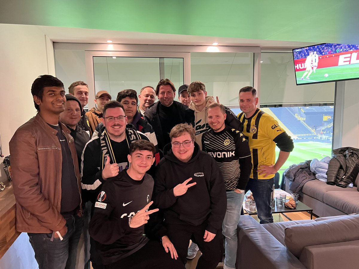 Hukho (@hukho10_) on Twitter photo Happy to see you score again <a href="/HallerSeb/">Sébastien Haller</a> 🏆🥹
Amazing day with the <a href="/play_tfc/">The Football Club</a> community, <a href="/DullenDike/">DullenMIKE</a>, @luisa_brgmnn, <a href="/CaptaiinTsubasa/">Kennet</a> and <a href="/BVB/">Borussia Dortmund</a> legend Weidenfeller. 🐐
Join us here by playing our challenges 🏆🤝 Happy to see you score again <a href="/HallerSeb/">Sébastien Haller</a> 🏆🥹
Amazing day with the <a href="/play_tfc/">The Football Club</a> community, <a href="/DullenDike/">DullenMIKE</a>, @luisa_brgmnn, <a href="/CaptaiinTsubasa/">Kennet</a> and <a href="/BVB/">Borussia Dortmund</a> legend Weidenfeller. 🐐
Join us here by playing our challenges 🏆🤝