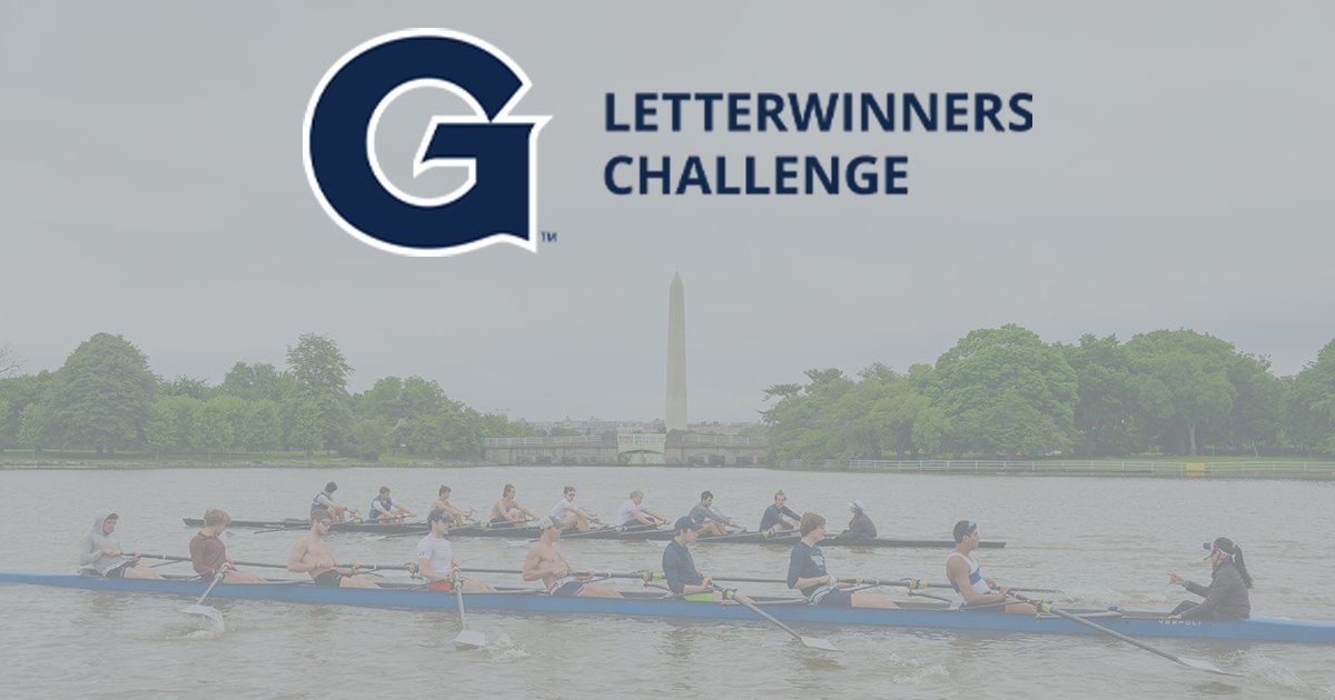 We have entered the second half of the 2023 #LetterwinnersChallenge. 

Check out the latest standings and make your gift in support of Georgetown Men's Rowing TODAY by visiting g.town/LWC2023TW2