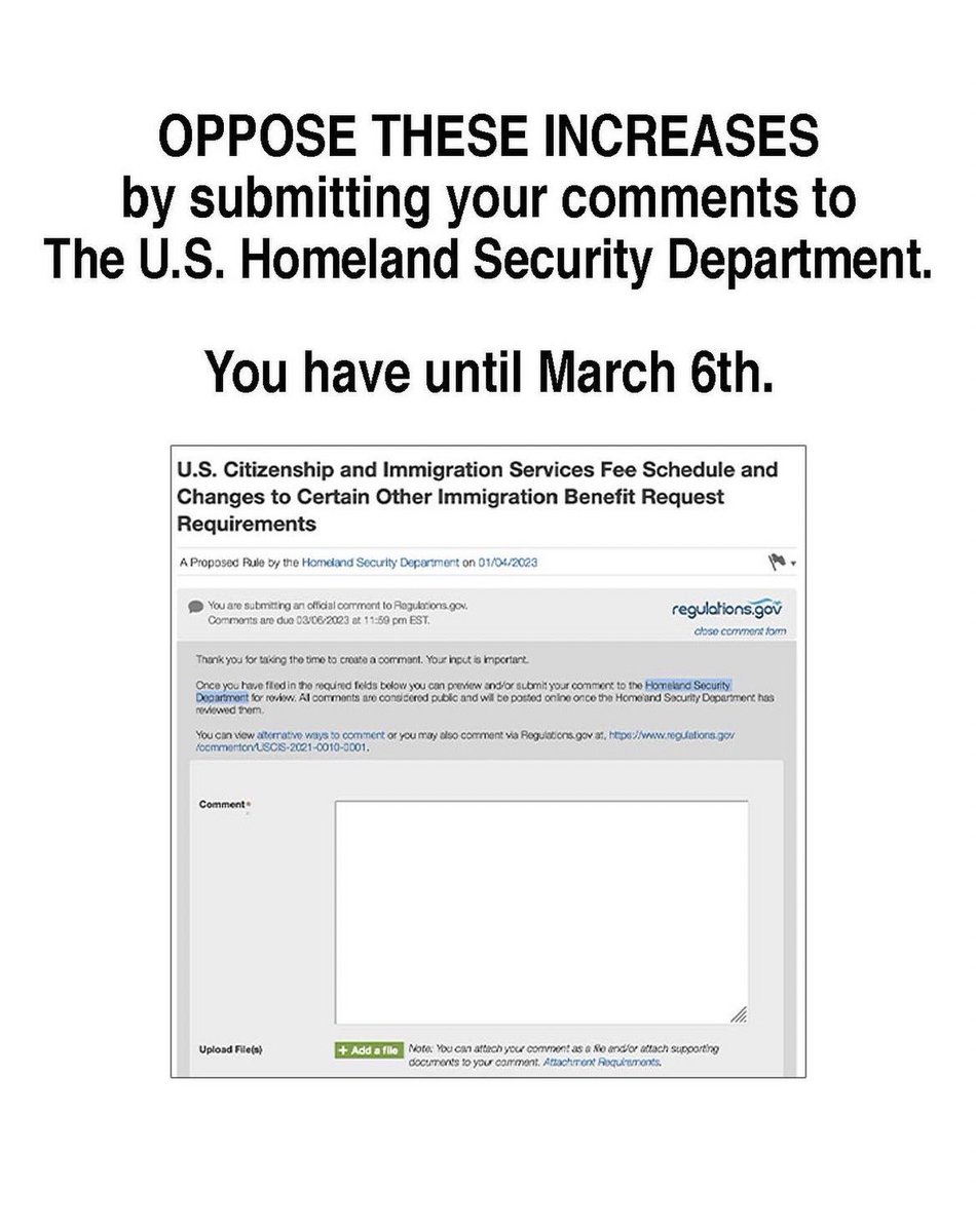 The proposed rate increases for touring visas are astronomical and unacceptable. This would create a financial barrier for musicians that means only those who have MINIMUM $1650 (with expedited visas up to $2500) can even come to the US on tour. The state of touring is in crisis!