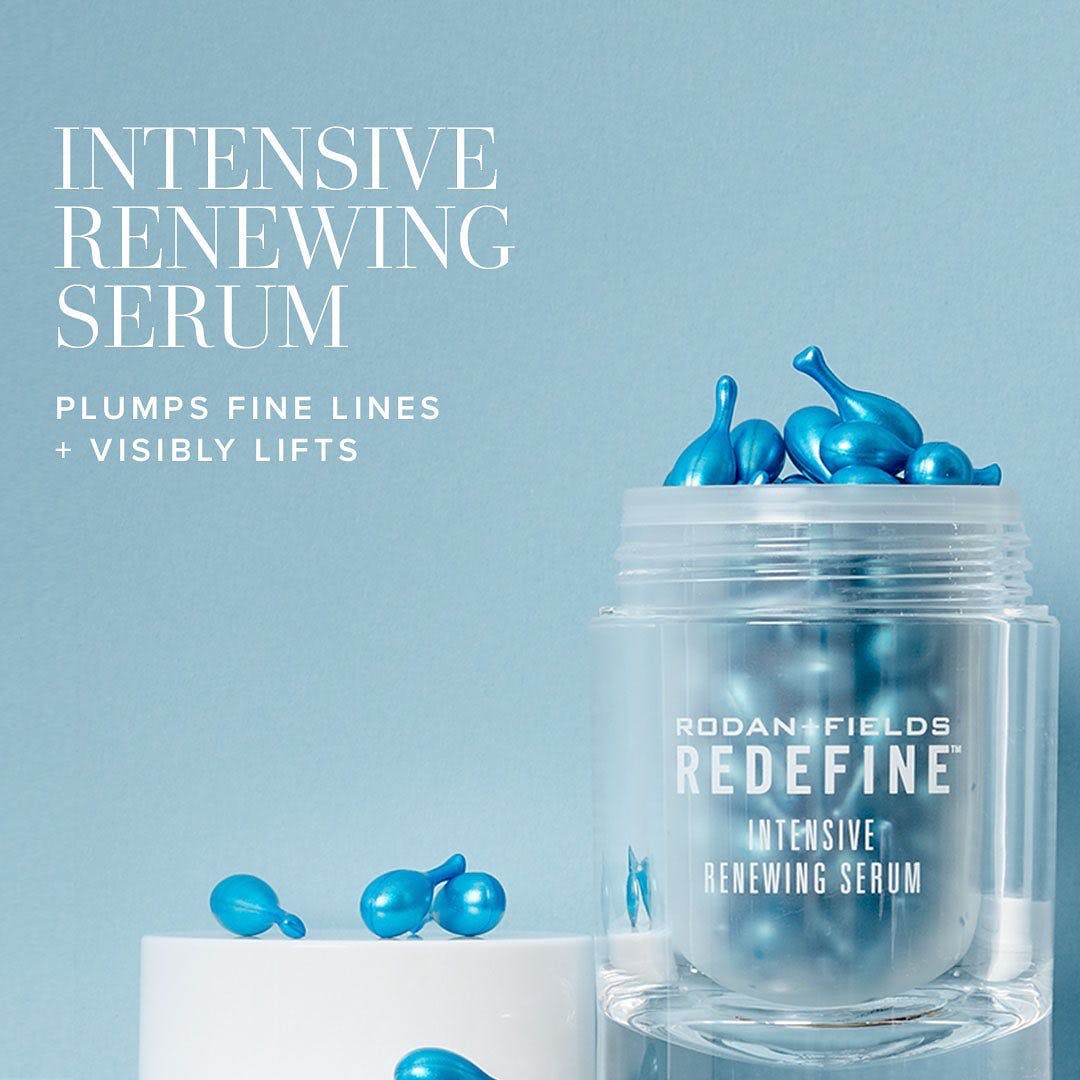 Blue magic capsules! #rodanandfields #lifechangingskincare #clearskin #rf #unblemish #reverse #recharge #redefine #spotless #soothe