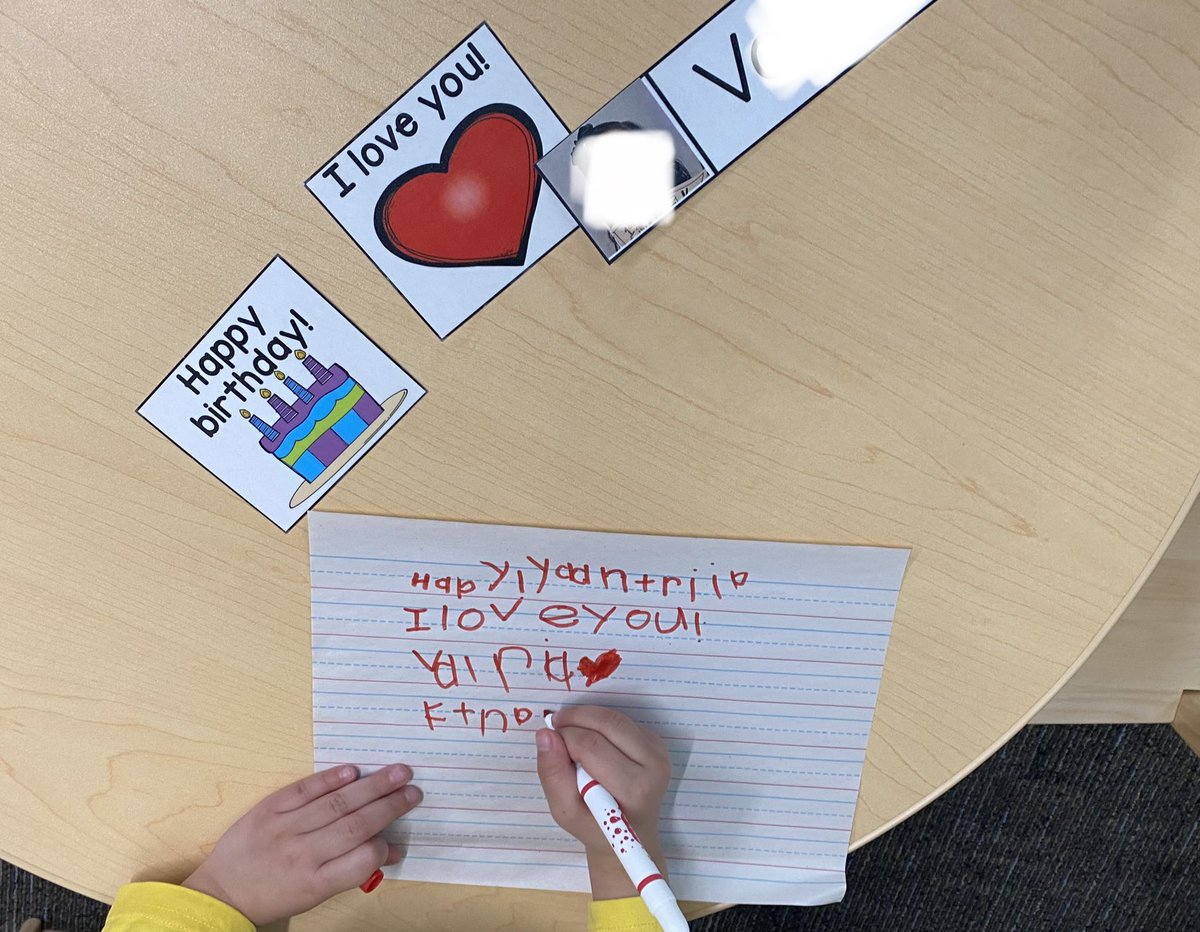 leight123's tweet photo. Our #prek post office is open for business! The students love writing messages to their classmates. There is so much excitement when the letters get delivered. Watching them realize their writing carries a message is truly magic! @SarahPopek4 https://t.co/Rn2tpR6Y7E
