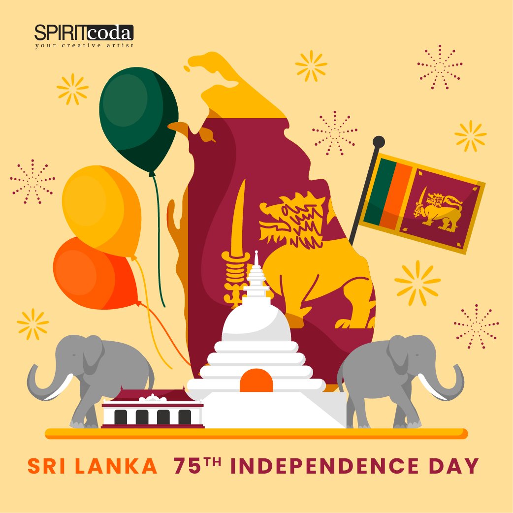 spiritcoda's tweet photo. Wishing all our Sri Lankan brothers and sisters a very happy independence day
#SriLankan #independenceday #75thindependenceday2023 #4thFeb2023 #advertising #marketing #promotion #spiritcoda #graphicdesign #socialmedia #business https://t.co/NDgbNR55Lj
