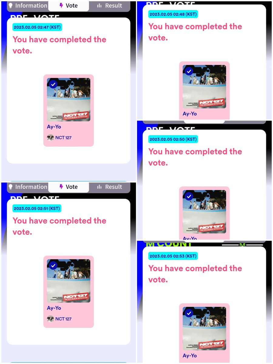 dy | wts selling k-pop votes vma tweet media