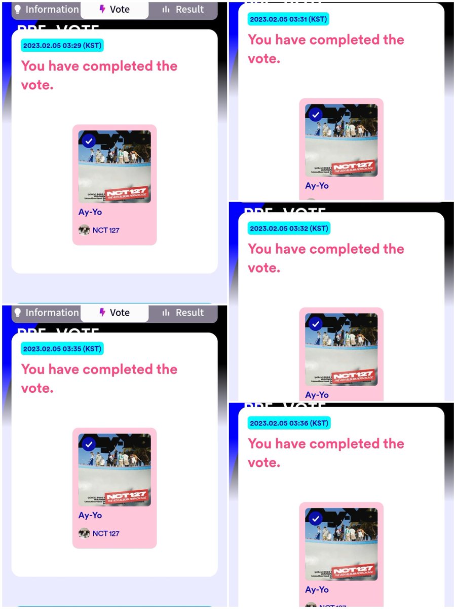 dy | wts selling k-pop votes vma tweet media