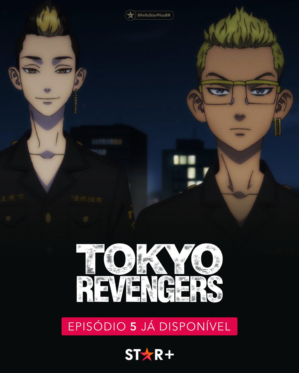 Info Star+ Brasil on X: OFICIAL! 🚨 A segunda temporada do anime TOKYO  REVENGERS estreia neste sábado, 7 de janeiro, exclusivamente no Star+.   / X