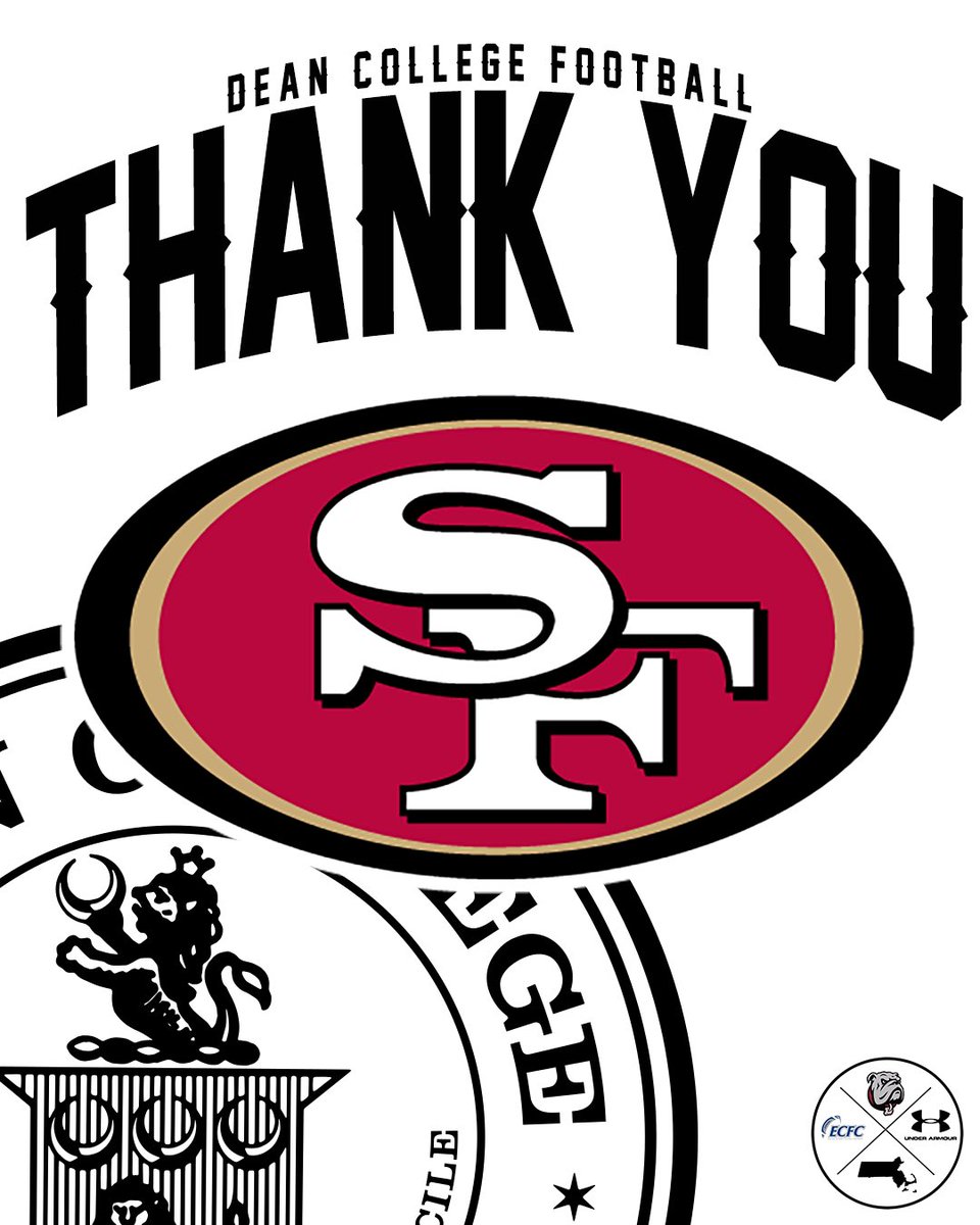 Thank You @49ers  for reaching out and evaluating our guys! 

#DeanDifference #TrustTheProcess #ForTheCulture #CharlieMike
