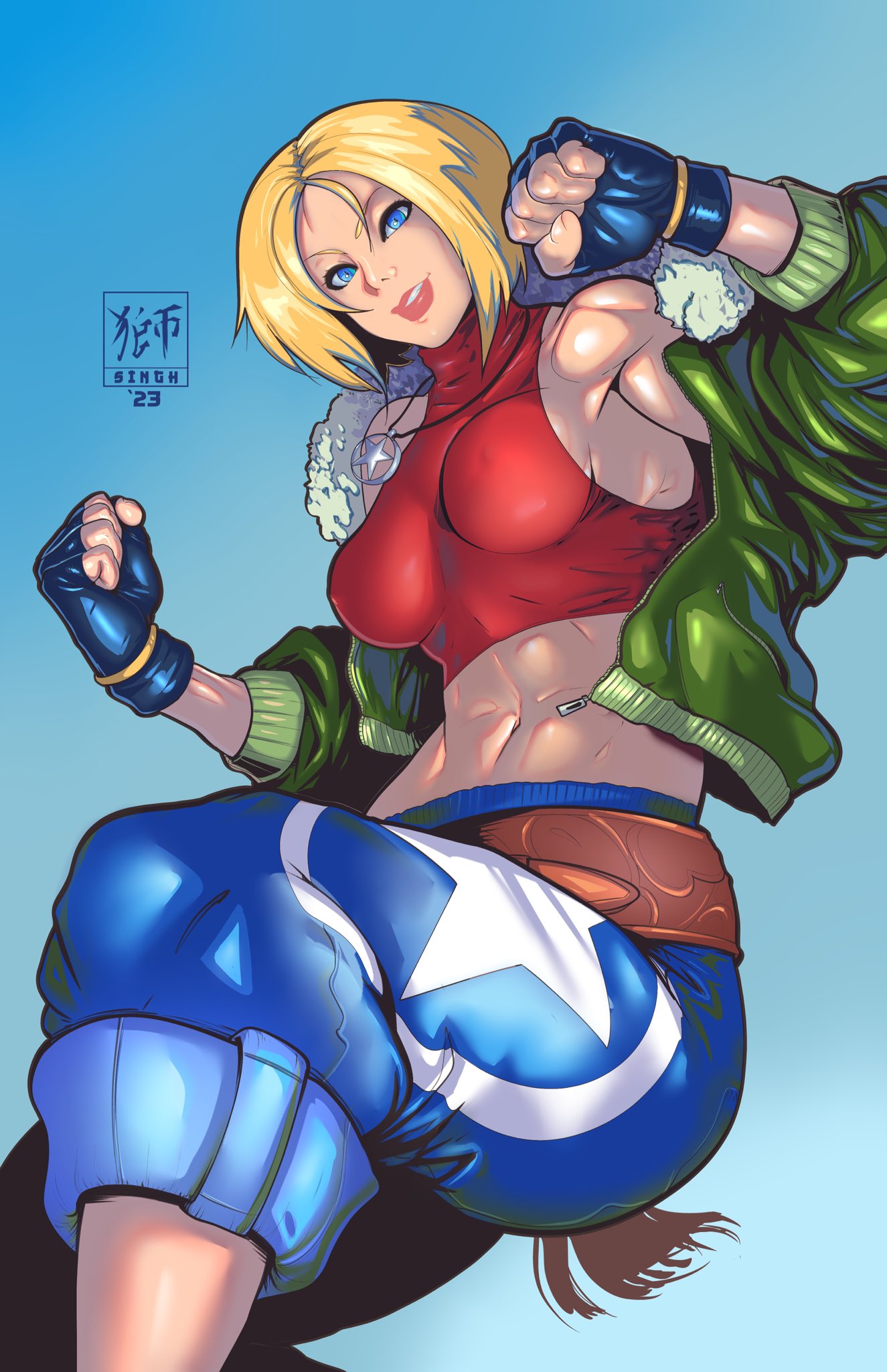 Happy birthday to Blue Mary!  