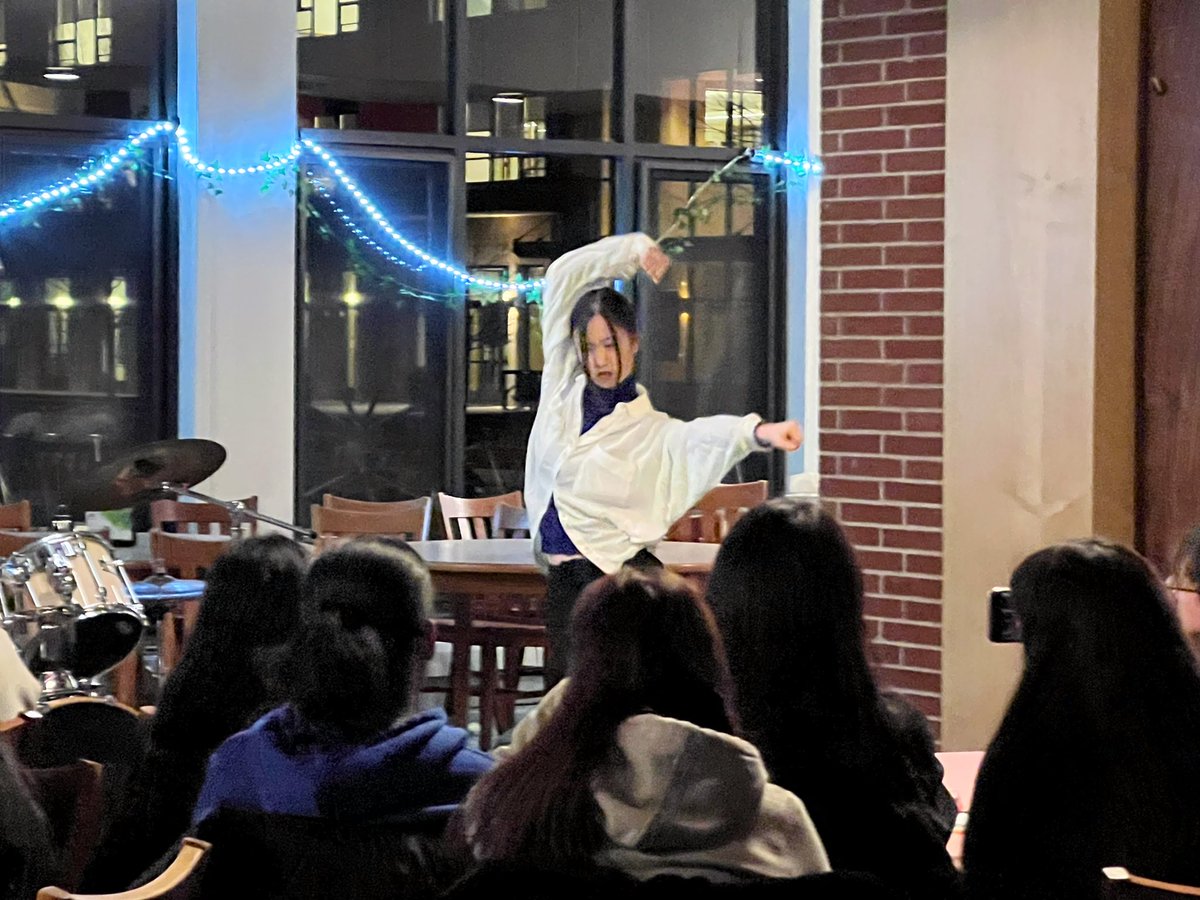 TPS_ResLife's tweet photo. @tps_news Lots of talent at the Coffeehouse of Love last night! #TPSResLife https://t.co/9XYfAhyWvV