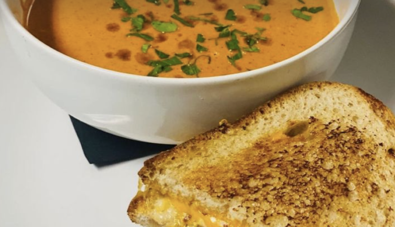 FABFultonBK's tweet photo. The best comfort food combo, ever! Warm up with yummy Grilled Cheese and Tomato Soup, at #FancyFree (71 Lafayette)!
#fortgreene #brooklyn https://t.co/r9jPvQgVaE