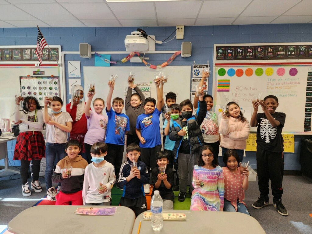 Our third grade <a href="/KilbyTigers/">KilbyTigersRoar</a> had a great time making and eating the different soil layers!