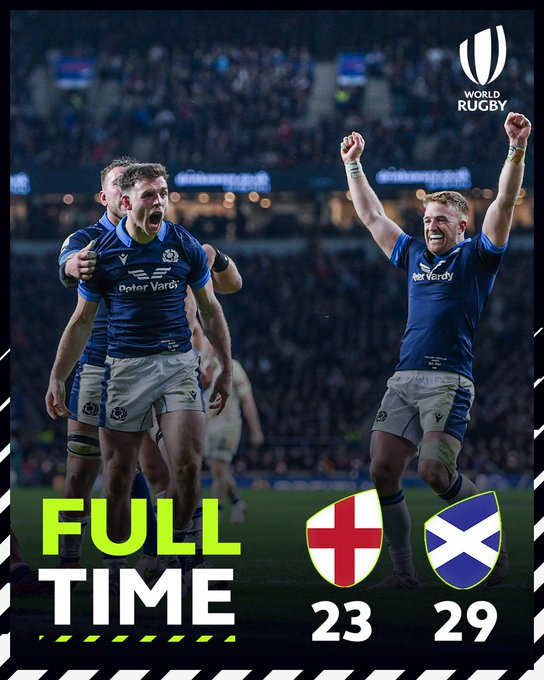 AJS77's tweet image. When Scotland give England a damn good shoeing *in their own stadium*, can the Scots still say that they sent the English "homeward tae think again" ? 🤔🏴󠁧󠁢󠁳󠁣󠁴󠁿
#SaorAlba #ENGvSCO #SixNations2023 #AnyoneButEngland