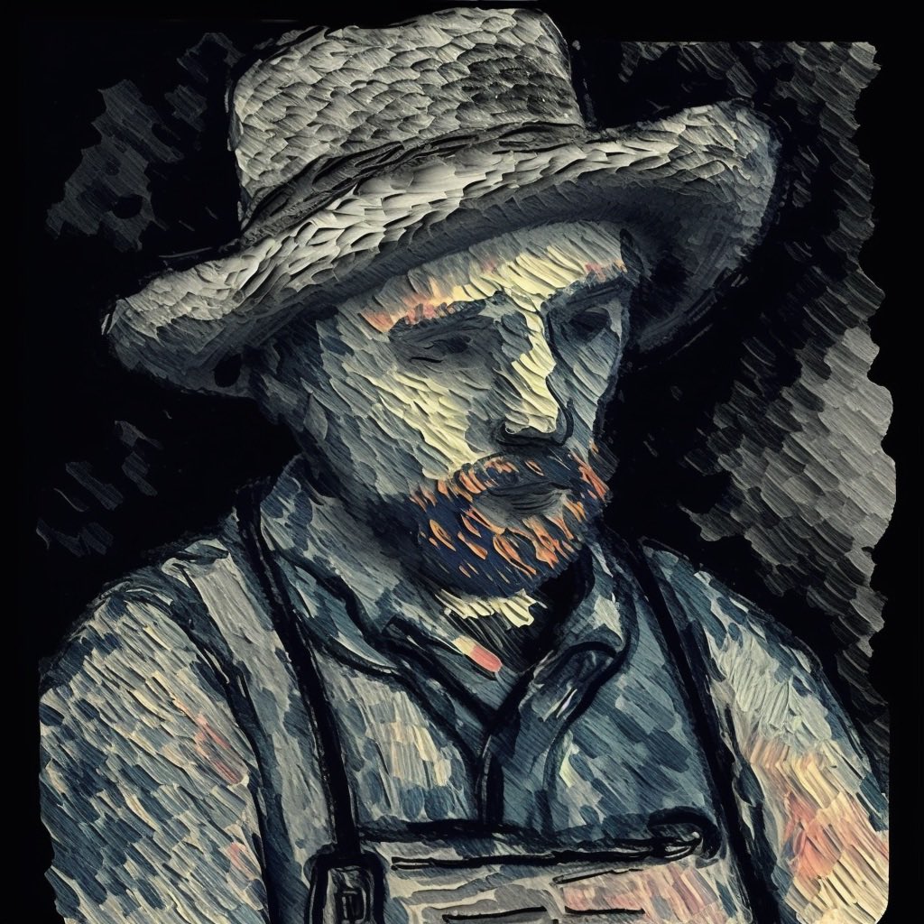 TheCCraniums's tweet image. The Celestial Craniums Creativity Challenge Prompt #35: AI Take #celestialcraniumscc #creativitychallenge #communitybuilding #art #aiart #charcoal #VanGogh