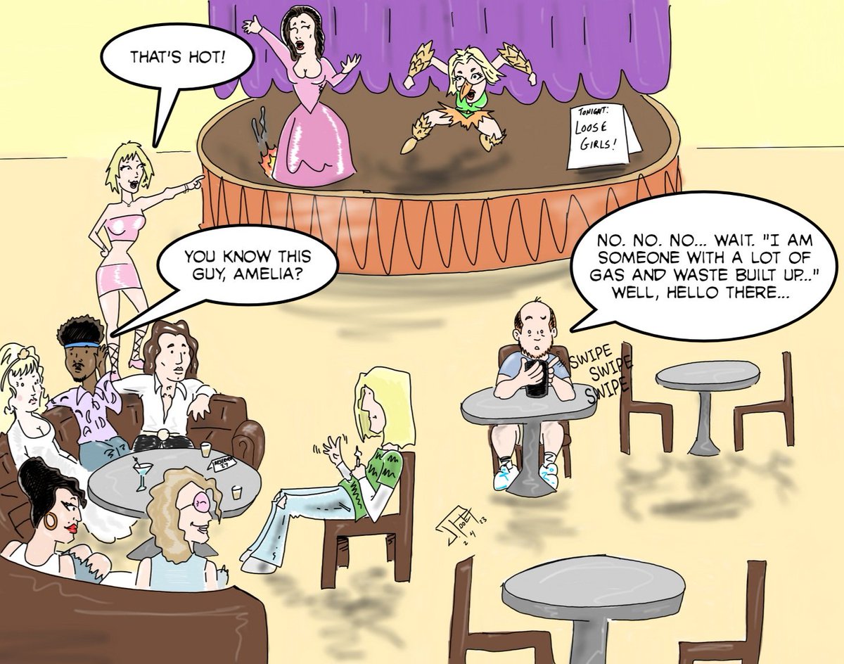 <a href="/30MorbidMinutes/">30 Morbid Minutes Podcast ⌛</a> is there a better place than tweeter for these things? Anyway... I promised myself I'd take a few weeks off but you dang goils keep crackin me up. Here's a conglomerate... <a href="/JessicaVasami/">Jessica Vasami</a> <a href="/ElyseWillems/">Elyse Willems</a>