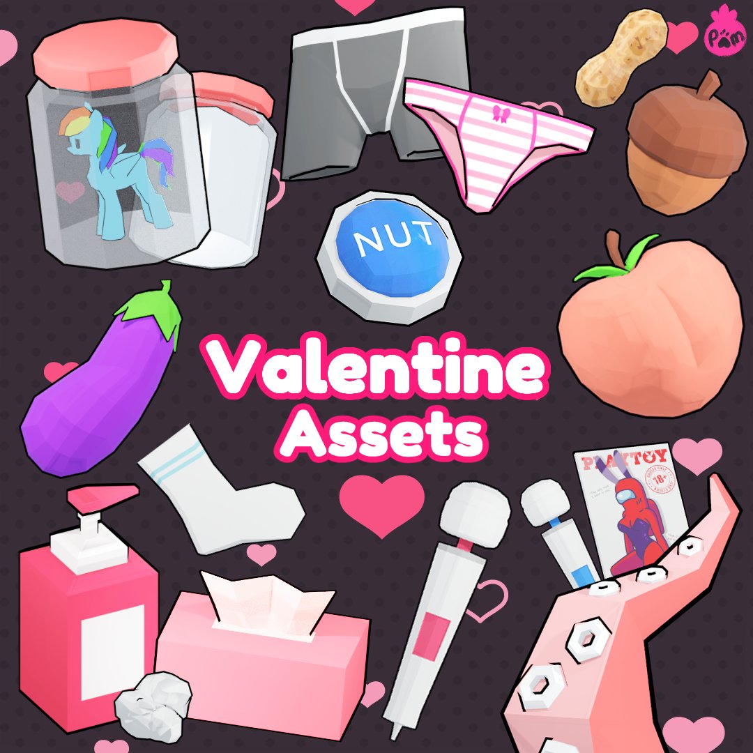 DariRuuPom's tweet photo. 💘VALENTINE'S ASSETS💘
Spend the entire DAY and NIGHT getting punted by chat's love! 

Links Below⬇️
#Vtuber #VTuberAssets https://t.co/PYyANbPgaX