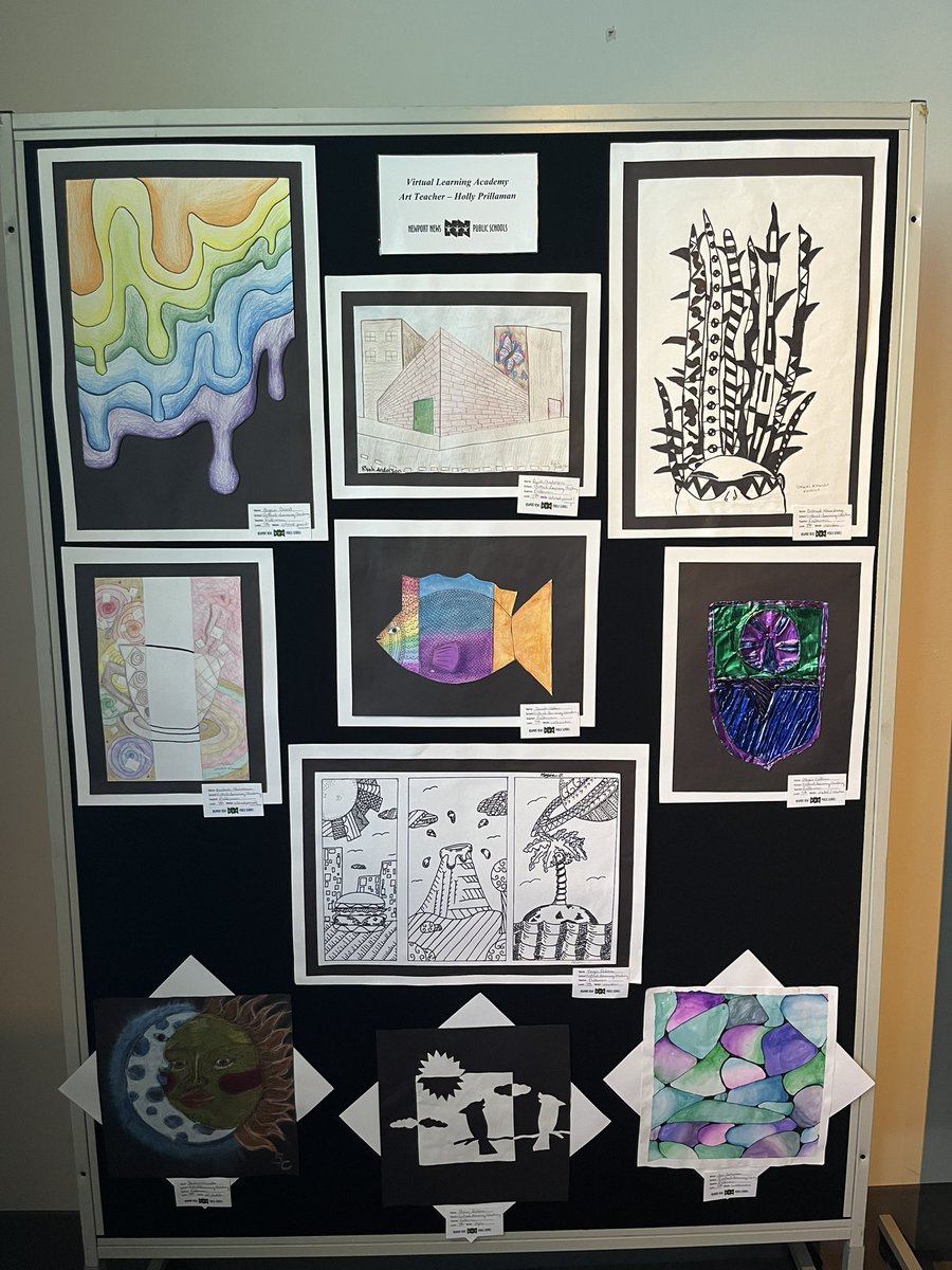 ChrisSSmith10's tweet image. Proud principal today supporting our amazing art students and teachers @PointOptionNNPS #VLAatthePoint at the NNPS Citywide Art Showcase. #NNPSArts #NNPSProud @MrsSMBean Virtually Amazing Artists