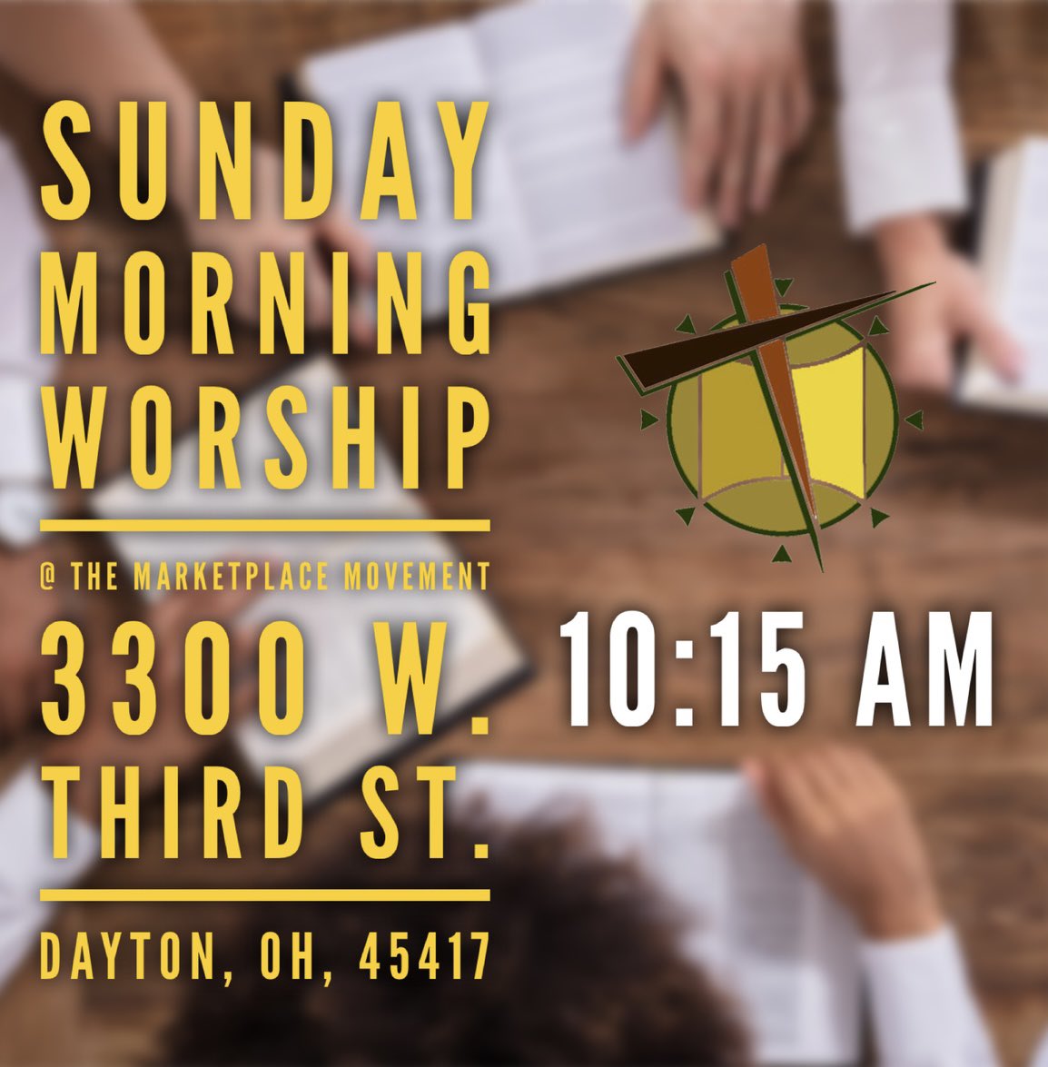 MarketPlaceREAL's tweet photo. Join us tomorrow for Sunday Morning Worship and Teaching!! Service starts at 10:15am. We would love to see you in the Cathedral but you can also watch online on any of our streaming platforms. 

#themarketplacemovement #thisispneuma #thisistheway #Thereisnoobstacleseries #Faith https://t.co/2YiwdJK6Bm