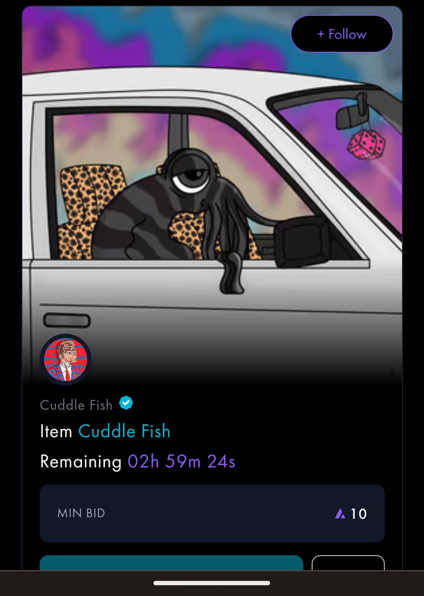 wMYHEADAround's tweet image. If anybody has been wanting a #cuddlefish, here's a 3 hour window of a chance on @0xCampfire Hope everyone has a great weekend.