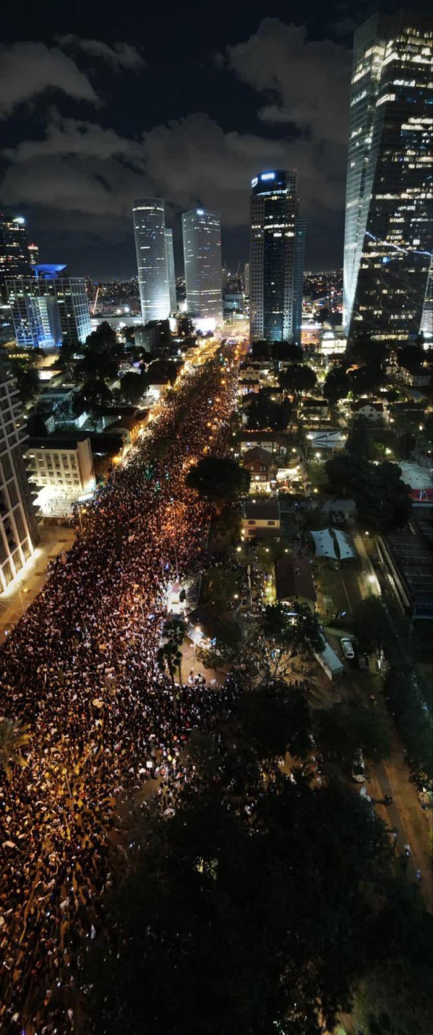 Ashok Swain on Twitter "Massive protests against Netanyahu for the