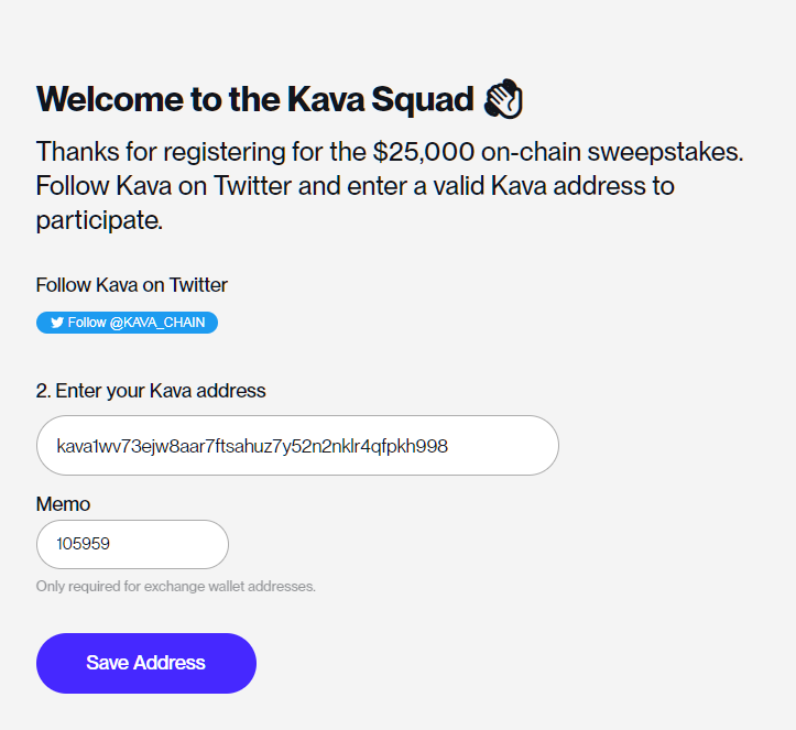 Whitney58255779's tweet photo. @KAVA_CHAIN @coinbase kava1wv73ejw8aar7ftsahuz7y52n2nklr4qfpkh998
105959 https://t.co/BSBQTciFeb