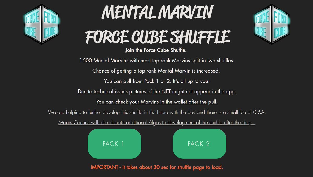 on Twitter "DEAR ALL!!! FORCE CUBE SHUFFLE IS Up