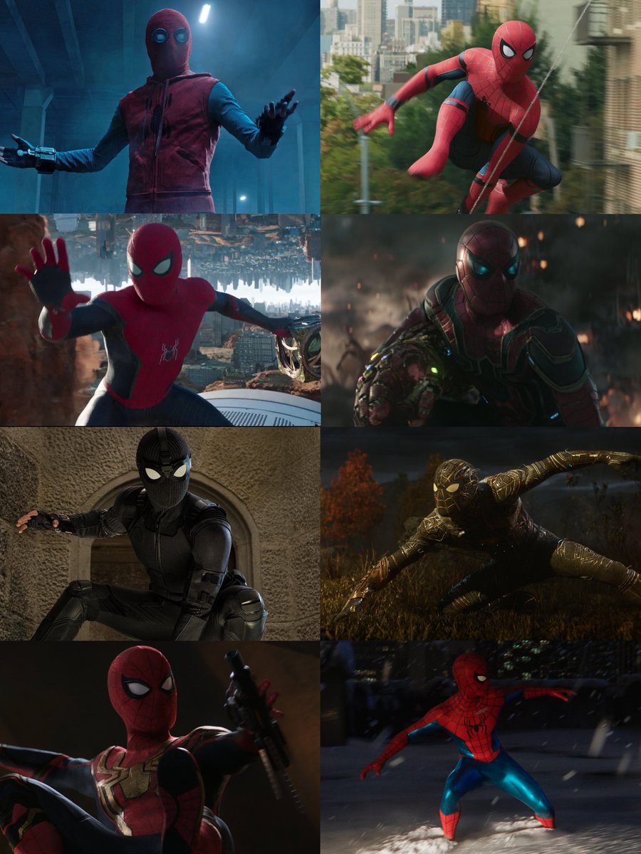RT @nightwaynes: Hot take: i don’t think Spider-Man has a single BAD suit in the entire MCU https://t.co/xOiErdwsDc