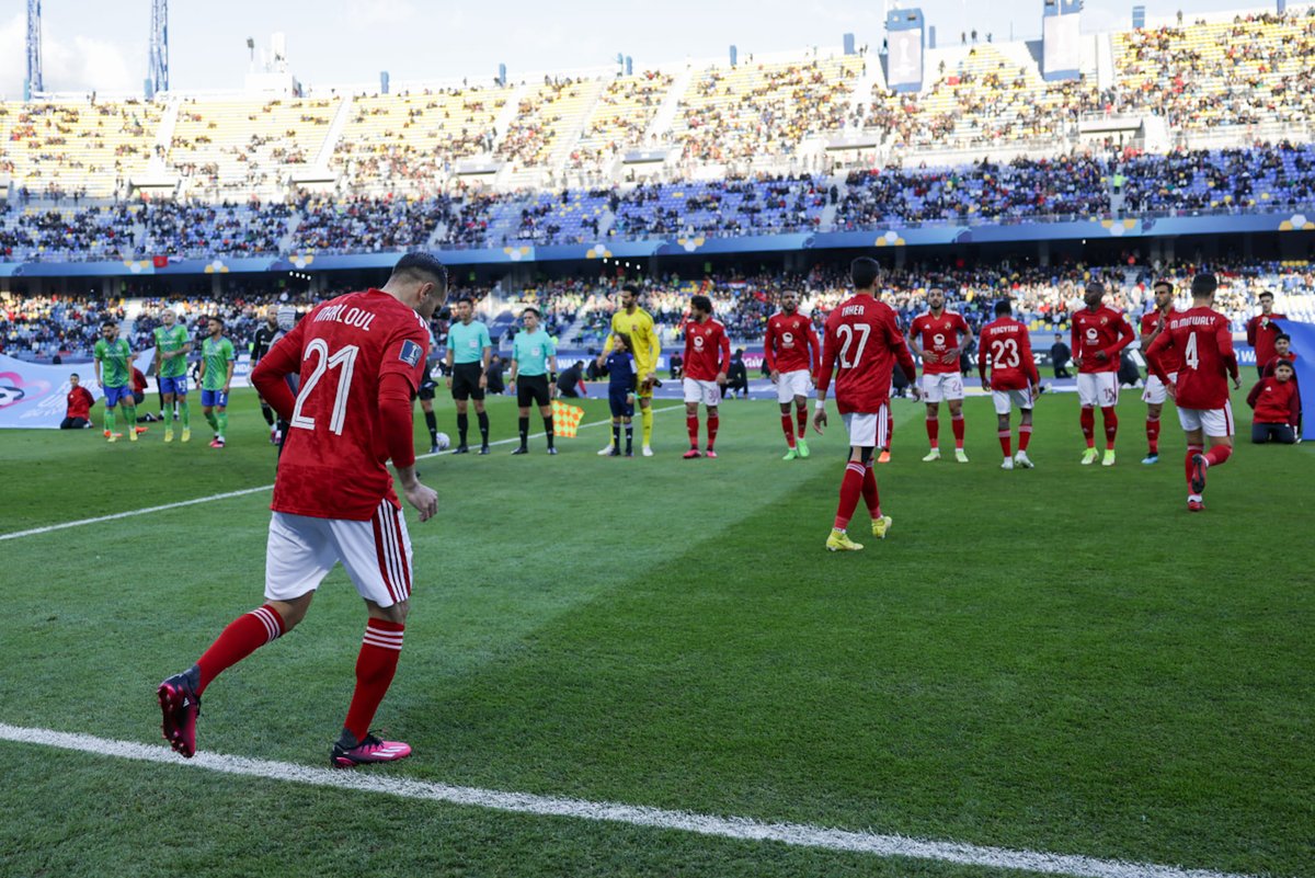 AlAhly's tweet photo. الأهلي يضرب موعدا مع ريال مدريد في نصف نهائي المونديال بعد الفوز على سياتل ساوندرز بهدف دون رد🦅💪
#يلا_يا_اهلي https://t.co/07mNeVnz0N